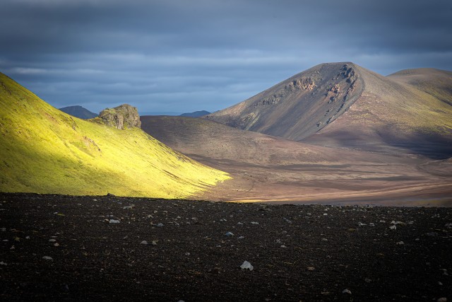 Islandi vulkaaniline maastik lõuna-poolsaarel