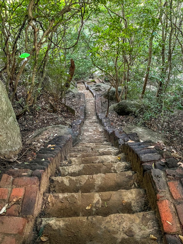 Pidurangala kaljumatk, Sri Lanka