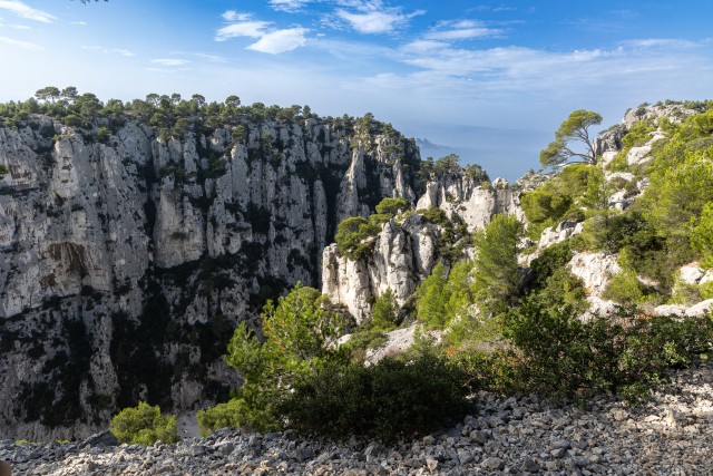 Calanques rahvuspark, mis asub Vahemere rannikul Lõuna-Prantsusmaal