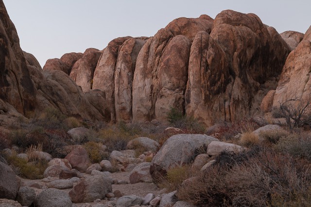 Joshua Tree rahvuspargi mägine vaade, California