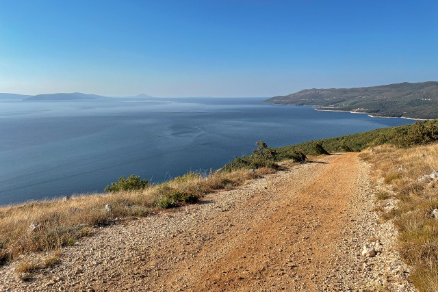 Vaade merele  Mali Kosi mäe pealt, Horvaatia