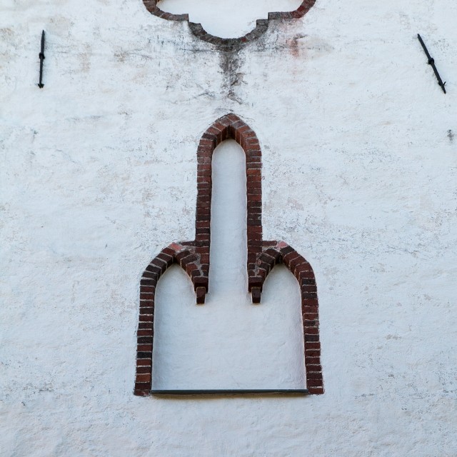 Kiriku kinnimüüritud aken, Porvoo