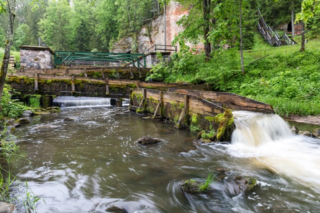 Kalade kudemisrada Līgatnes, Gauja rahvuspargis, Lätis