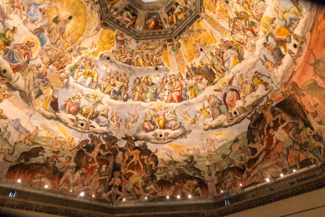 Freskod Santa Maria del Fiore kupli sees, Itaalias