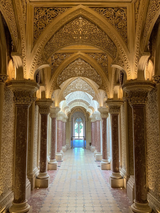 Pena rahvuspalee koridor Sintras Portugali Rivieras