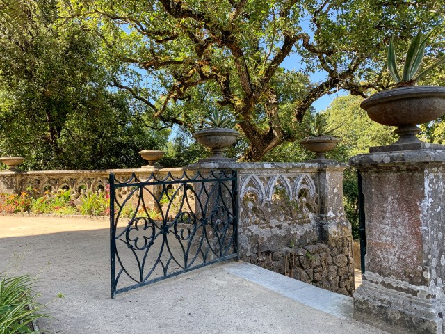 Monserrate'i parki trepp ja värav, Portugal