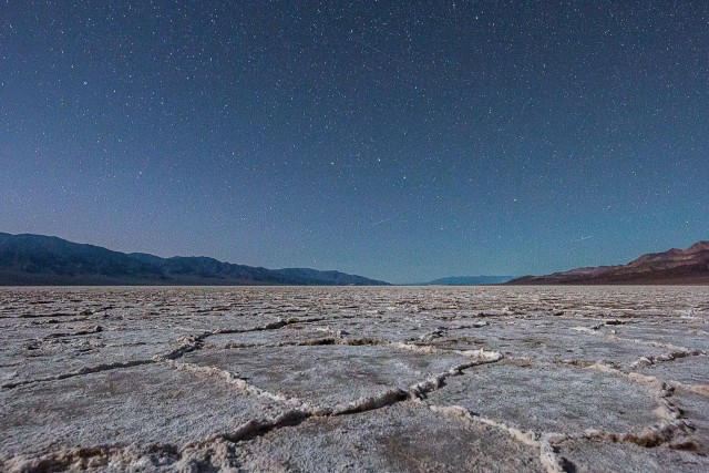 Linnutee üle surmaoru kuivanud järve, Nevada