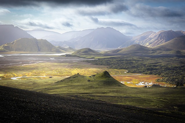 Vulkaaniline mäestik Islandil