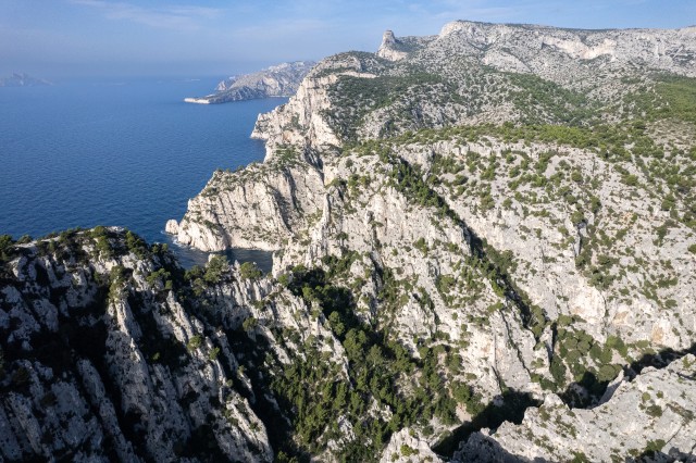 Calanques rahvuspark, mis asub Vahemere rannikul Lõuna-Prantsusmaal