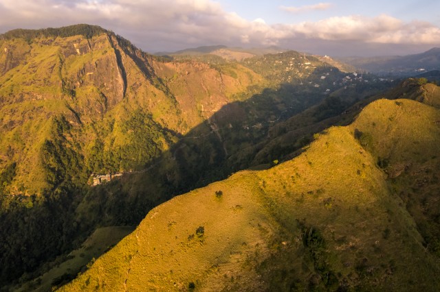 Mägine ala Ella küla ümbruses Sri Lankal