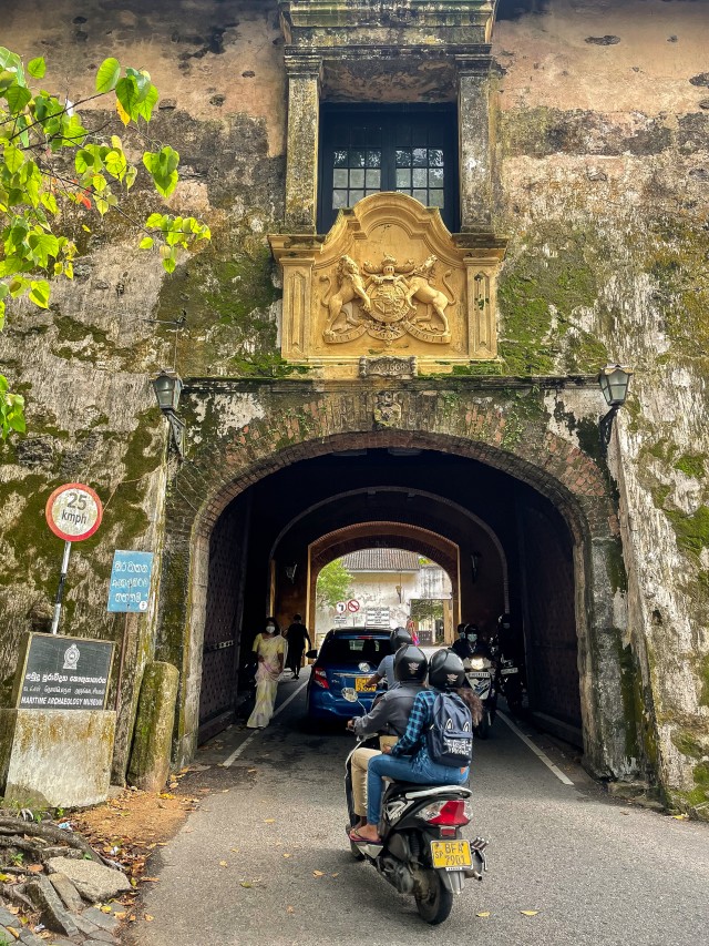 Sri Lankal asuva ajaloolise Galle kindluse peavärav, mis on UNESCO maailmapärandi nimistus