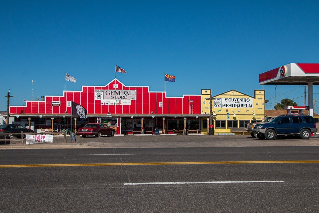 Route 66, poed Seligmanis, Arizonas