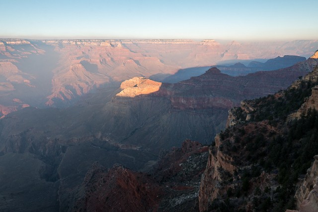 Vaade võimsale Suurele Kanjonile, USA