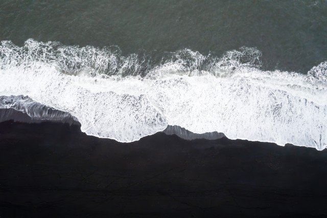 Reynisfjara musta liivaga rand, Island