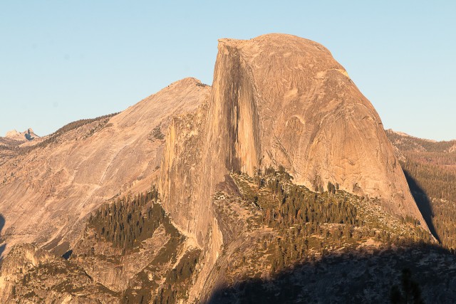 Liustiku kõrgeim punkt päikese käes, Yosemite