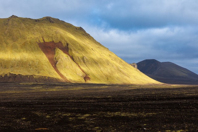 Islandi vulkaaniline maastik