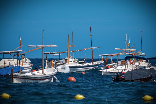 Paadid ookeanis, Kataloonia, Costa Brava, Hispaania