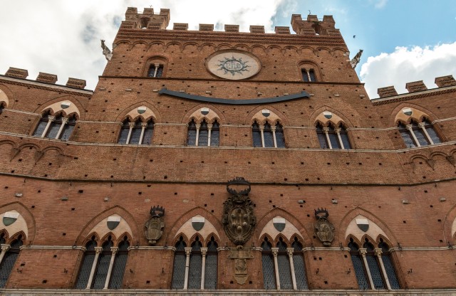 Palazzo Pubblico fassaad, raekoda, Siena